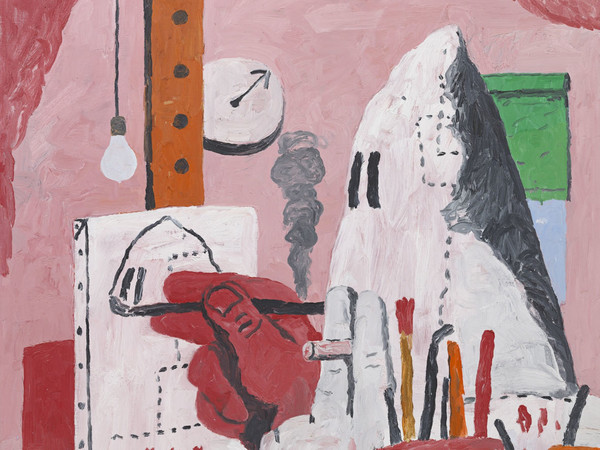 Philip Guston, The Studio, 1969, Olio su tela, 106.7 x 121.9 cm, Collezione privata | © The Estate of Philip Guston | Foto: Genevieve Hanson