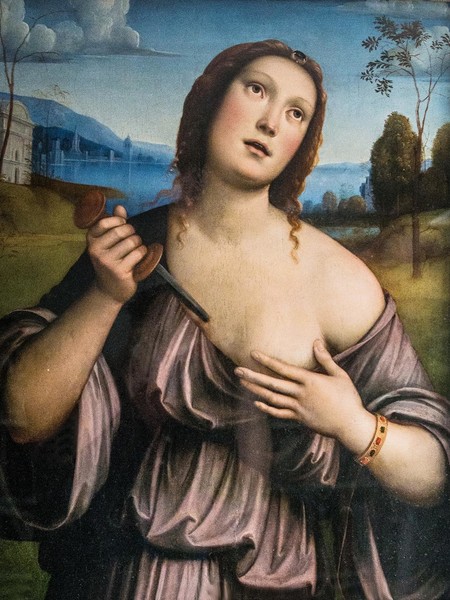 Francesco Francia, Lucrezia Romana, Collezione privata