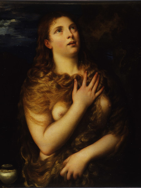 Tiziano Vecellio, Maddalena, 1531 – 1535, Olio su tavola