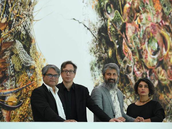 Raqs, gruppo curatoriale, Yokohama Museum of Art I Ph. Kato Hajime Raqs, gruppo curatoriale, Yokohama Museum of Art I Ph. Kato Hajime