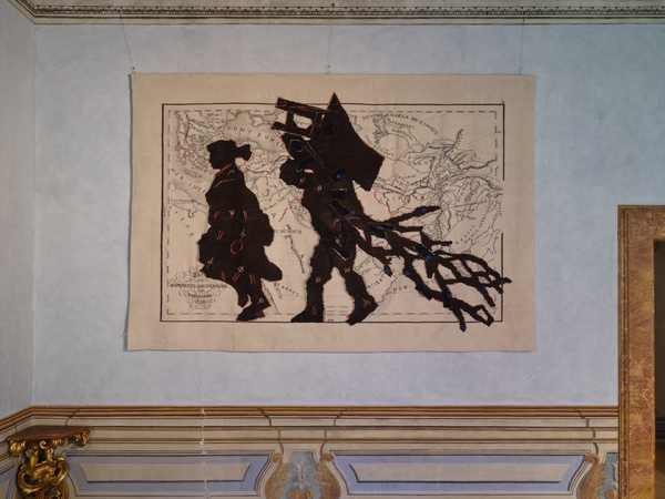 William Kentridge, Veduta della mostra Pensieri fuggitivi a cura di Saverio Verini, Palazzo Collicola, Spoleto, 2025 | Courtesy © William Kentridge e Lia Rumma Gallery Milano/Napoli | Foto: Giuliano Vaccai
