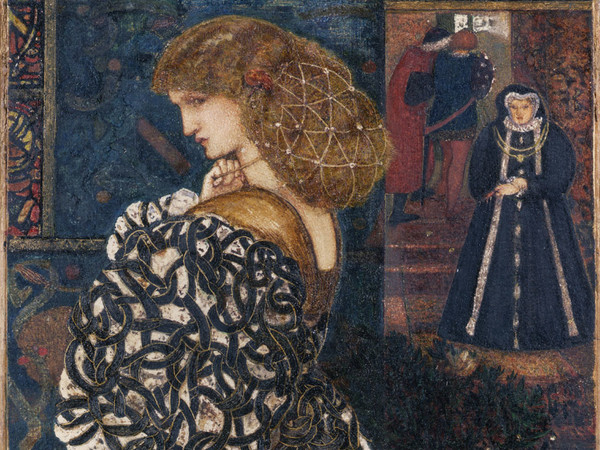 Edward Burne?Jones, Sidonia von Bork 1560, 1860. Acquerello e guazzo su carta, cm 34,1 x 17,8. Lascito di W. Graham Robertson, 1948 ©Tate, London 2014
