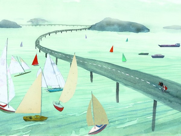 Sara Lundberg, Mille strade, tecnica mista, 2011