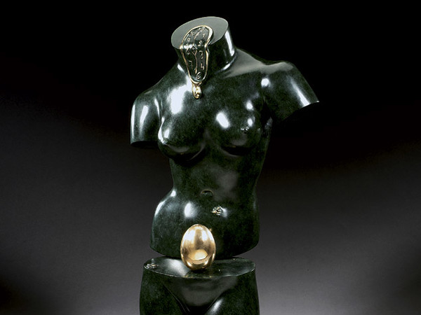 Salvador Dalì, Space Venus, bronzo, 1984