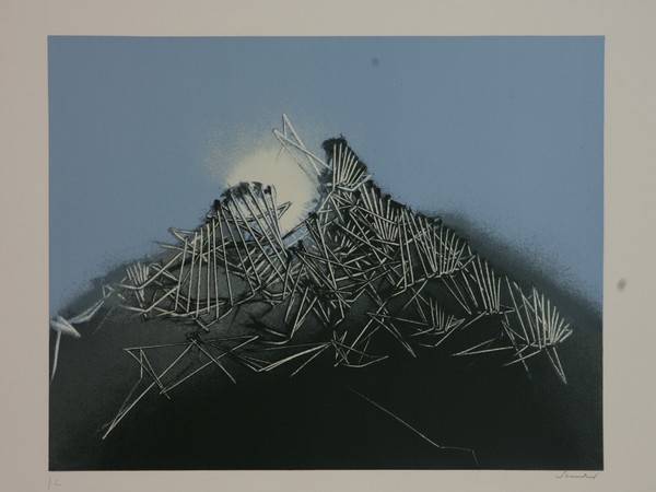Emilio Scanavino, Serigrafia, cm 61x74