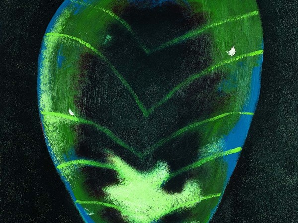 Francis Picabia, Peinture et poésie, 1946, olio su cartone