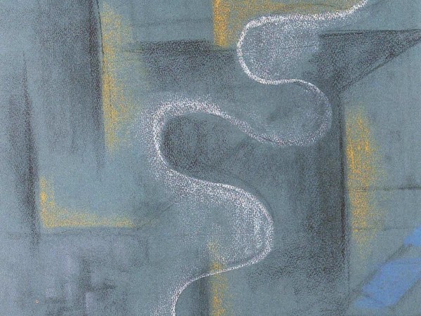Mario Mafai, Per il concerto di ogni sera, 1952. Pastelli su carta, cm 48x66h. RAI, Roma