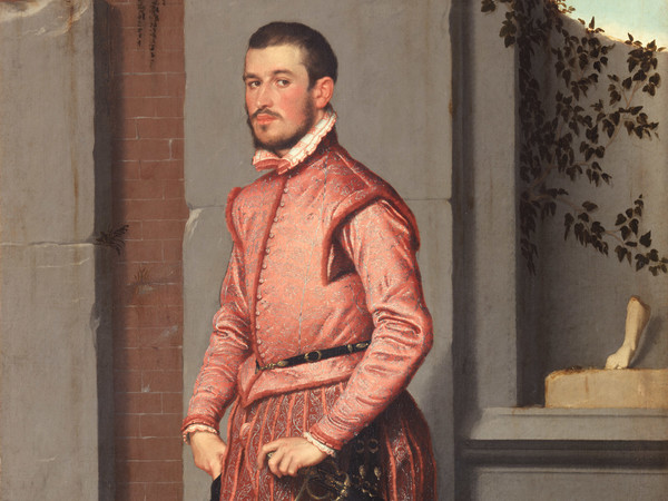 Giovanni Battista Moroni, Giovanni Gerolamo Grumelli, detto Il Cavaliere in Rosa, Datato 1560, Olio su tela, 122 x 216 cm, Fondazione Museo di Palazzo Moroni, Bergamo, Collezione Lucretia Moroni | Foto: Mauro Magliani