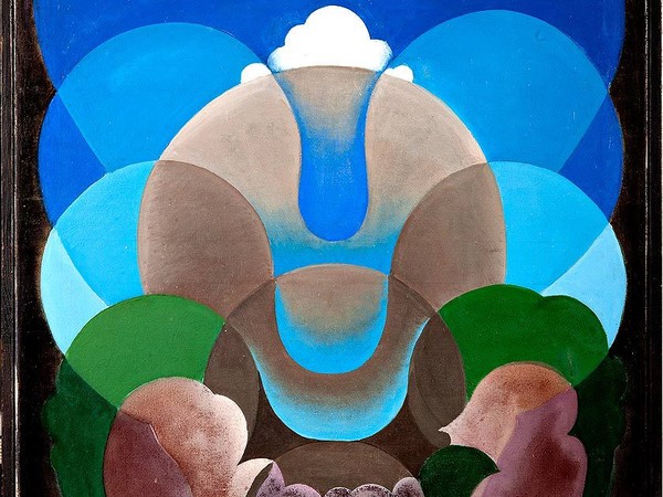 Giacomo Balla, Sorge l’idea, 1920, olio su tela.