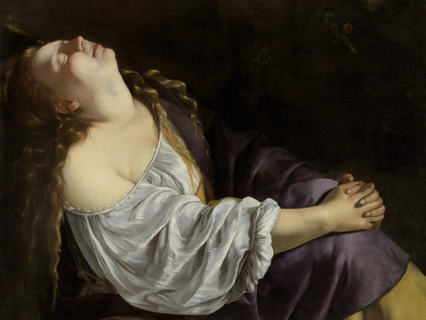 Artemisia Gentileschi, Maria Maddalena in Estasi, 1620-1625 circa, Olio su tela, 81 x 105 cm, Collezione privata | Foto: Saint Louis Art Museum