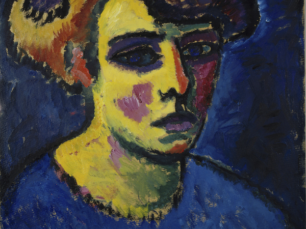 Alexej von Jawlensky , Head of a Woman, 1911 ca, © National Galleries of Scotland Alexej von Jawlensky , Head of a Woman, 1911 ca, © National Galleries of Scotland