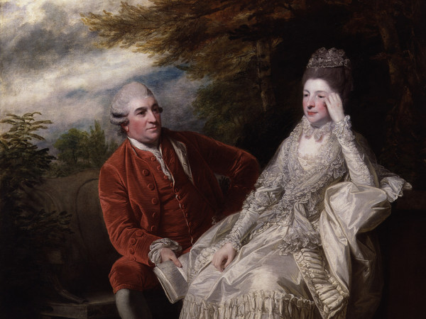Joshua Reynolds, L’attore Garrick con la moglie Eva Maria Violette, 1772-1773, olio su tela, 140,3 x 169,9 cm
