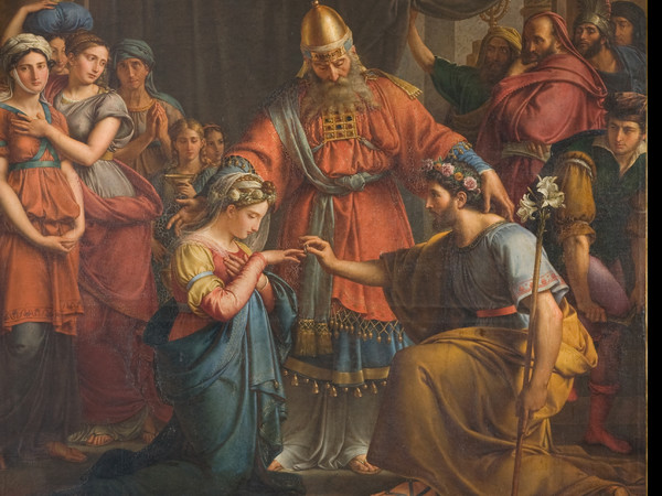 Jean-Baptiste Wicar, Sposalizio della Vergine, 1825, Olio su tela, 275 × 187 cm, Perugia, Cattedrale di San Lorenzo