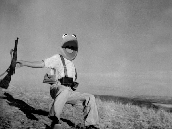 Max Papeschi, The Falling Frog, Dalla serie From Hiroshima with Love, 2010 | © Max Papeschi