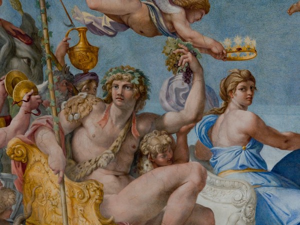 Galleria dei Carracci, Trionfo Bacco e Arianna dopo il restauro. Picture by Mauro Coen. Courtesy ufficio stampa ambasciata di Francia