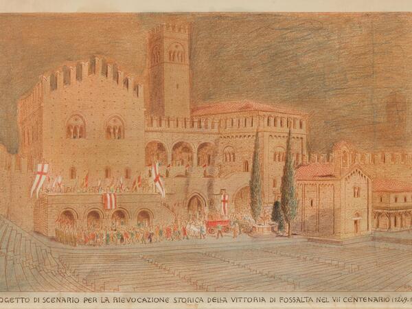 Giuseppe Rivani, Progetto per la rievocazione storica della battaglia di Fossalta nel VII centenario Giuseppe Rivani, Progetto per la rievocazione storica della battaglia di Fossalta nel VII centenario