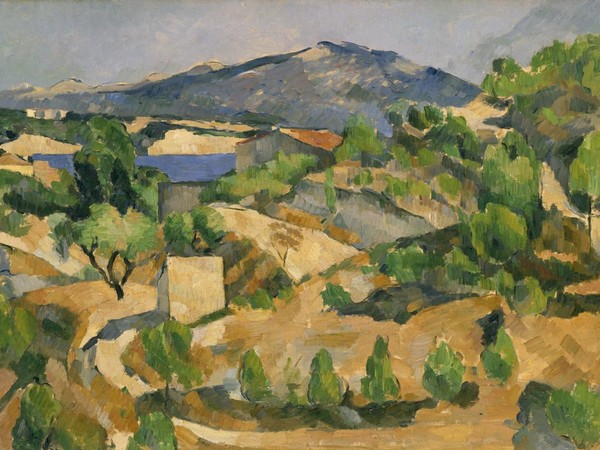 Paul Cezanne, La diga di Francois Zola, olio su tela. Cardiff, Amgueddfa Cymru - National Museum Wales