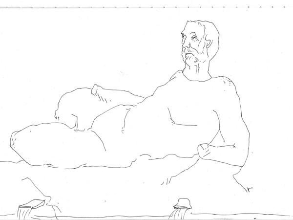 Alvise Bittente, Babbuinate, Illustrazione per il libro Teatri d'amore, Capitolo 