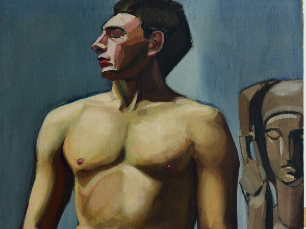 Tamara de Lempicka, Nu masculin, 1923/1924. Olio su tela, 105x75 cm. Collection Yves et Françoise Plantin © Tamara Art Heritage. Licensed by MMI NYC/ ADAGP Paris/ SIAE Roma 2015