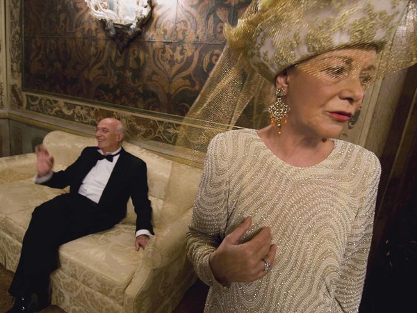 Jodi Cobb, Italia 2008, Coppia a una festa nel Casinò di Venezia, 