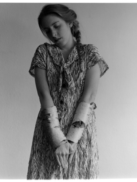 Francesca Woodman - McDowell Colony, Peterborough, estate 1980. Courtesy George and Betty Woodman