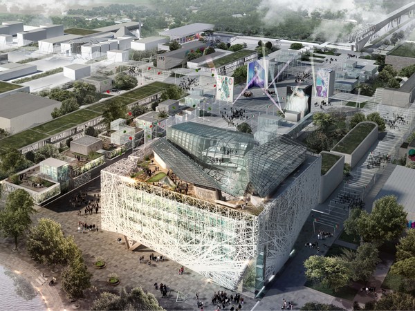 La Vela di Palazzo Italia, Expo 2015 Milano. © Moreno Maggi - Studio Nemesi