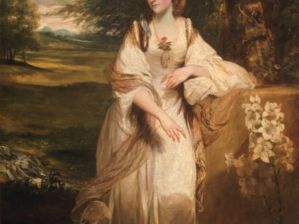 Joshua Reynolds, Lady Bampfylde, 1776-1777, olio su tela, 238,1 x 148 cm