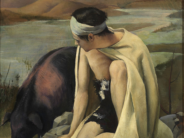 Baccio Maria Bacci, Il figliol prodigo, 1925, olio su tela, cm 70,5 x 60. Milano, Museo del Novecento, inv. 4736 Museo del Novecento, Milano “Copyright Comune di Milano – tutti i diritti di legge riservati”. © Mondadori PortfolioElecta/ Luca Carrà
