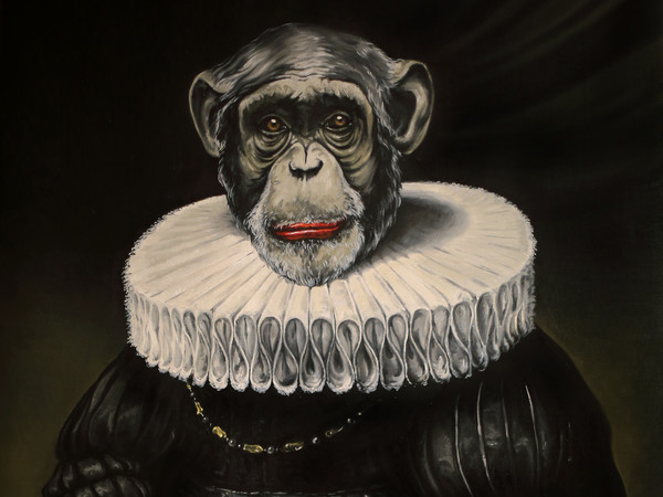 Simone Fugazzotto, CURIOSITY IS MY ONLY VANITY, 100 x 150 cm, Olio su tela | Courtesy of Simone Fugazzotto e Fondazione Maimeri