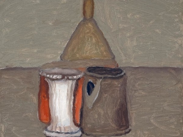 Giorgio Morandi, Natura morta, 1960, olio su tela, cm 30x35, Museo Morandi, Bologna