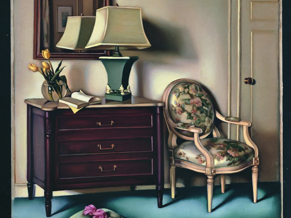 Tamara de Lempicka, Chambre d'hotel, 1951 ca. Olio su tela, 66x45,7 cm. Collezione privata © Tamara Art Heritage. Licensed by MMI NYC/ ADAGP Paris/ SIAE Roma 2015