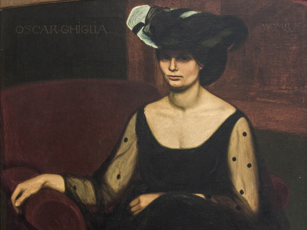 Oscar Ghiglia, Ritratto della moglie Isa, Collezione privata | Photo by Antonio Quattrone / Courtesy of Dart - Chiostro del Bramante e Arthemisia Group 2016