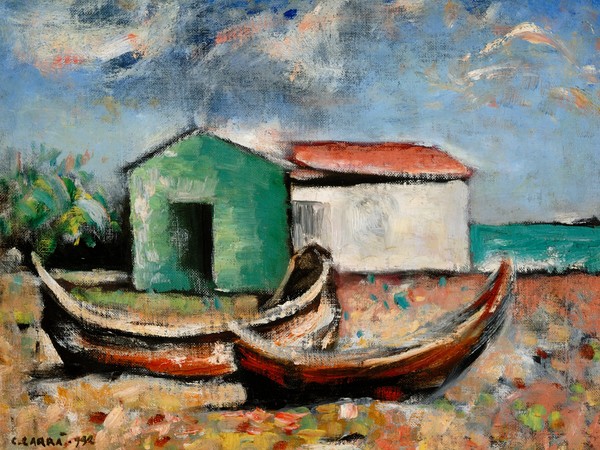 Carlo Carrà, Marina, 1932, Parma, Fondazione Magnani Rocca | © Fondazione Magnani Rocca