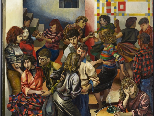 Renato Guttuso, Boogie-woogie (Boogie-woogie a Roma), 1953. Mart, Museo di arte moderna e contemporanea di Trento e Rovereto. Collezione Volker Walter Feierabend - Stiftung I Ph. Mart, Archivio fotografico e Mediateca