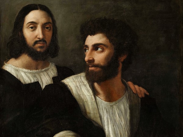 Raffaello  Sanzio, Autoritratto con amico | © 2020 Foto Scala Firenze