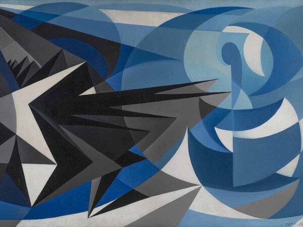 Giacomo Balla, Pessimismo e ottimismo, 1923, olio su tela, cm. 114,5x175,5. Roma, Galleria Nazionale d’Arte Moderna e Contemporanea Giacomo Balla, Pessimismo e ottimismo, 1923, olio su tela, cm. 114,5x175,5. Roma, Galleria Nazionale d’Arte Moderna e Contemporanea