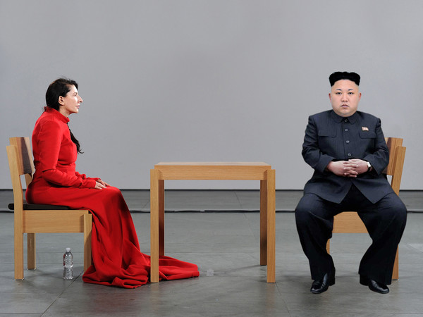 Max Papeschi, MARINA ABRAMOVIĆ / The Leader Is Present, 2016, 