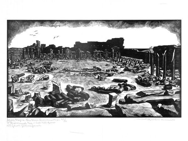 Mimì Quilici Buzzacchi, Leptis Magna, 1938