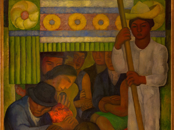 Diego Rivera, La Canoa Enflorada, 1931. Olio su tela, 201,5 x 160 cm. Col. Museo Dolores Olmedo, Xochimilco, México. Photographs by Erik Meza / Javier Otaola ; image © Archivo Museo Dolores Olmedo ©2013 Banco de México Diego R