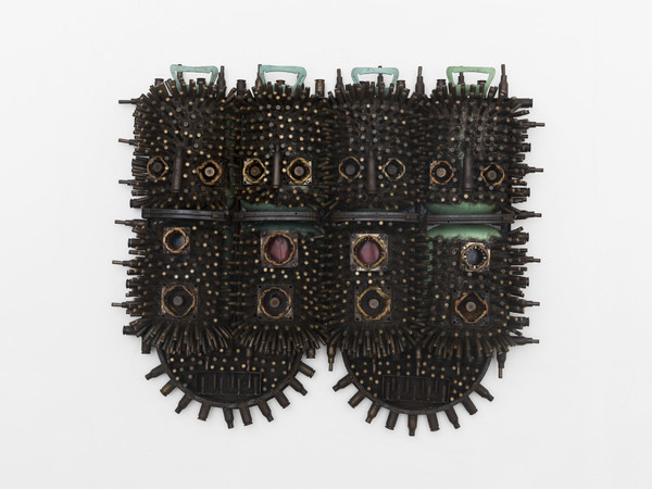 Gonçalo Mabunda, Untitled (Mask), 2018-2019, Mixed media | Foto: Nicola Gnesi.